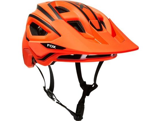Cyklistická přilba FOX Speedframe Pro Dvide - oranžová