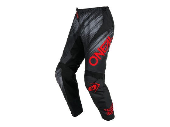 pánské enduro kalhoty O'NEAL ELEMENT VOLTAGE černá/červená