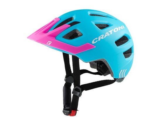 Dětská helma Cratoni MAXSTER PRO - blue-pink matt