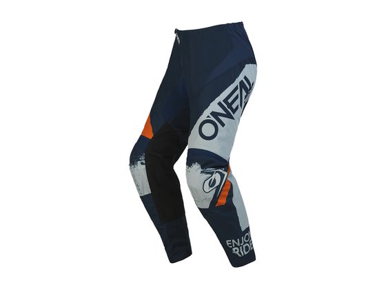 pánské enduro kalhoty O'NEAL ELEMENT SHOCKER modrá/oranžová