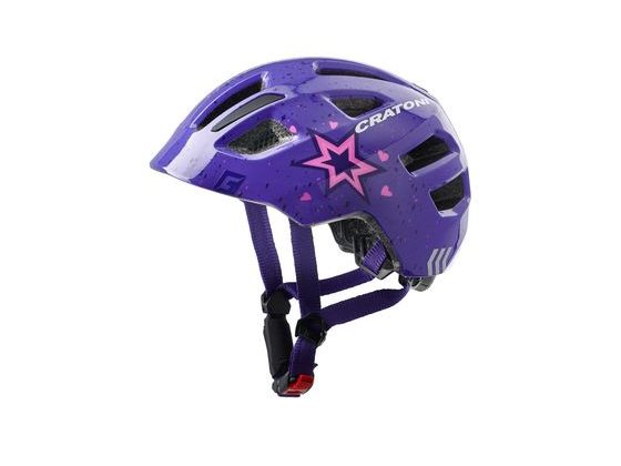 Dětská helma Cratoni MAXSTER -star purple glossy