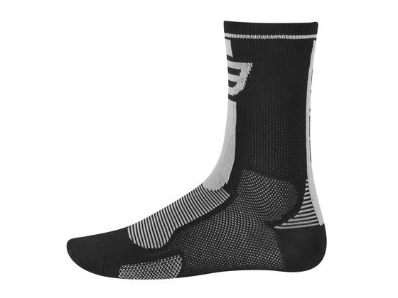 Ponožky FORCE LONG, černo - šedé