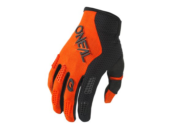Dlouhoprsté rukavice O'NEAL ELEMENT RACEWEAR černá/oranžová