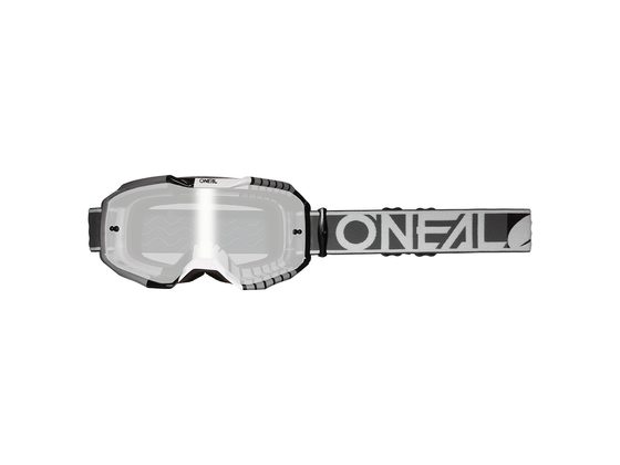 Brýle O'NEAL B-10 DUPLEX bílá/šedá/černá - silver mirror