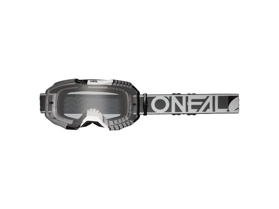 Brýle O'NEAL B-10 DUPLEX šedá/bílá/černá - čiré
