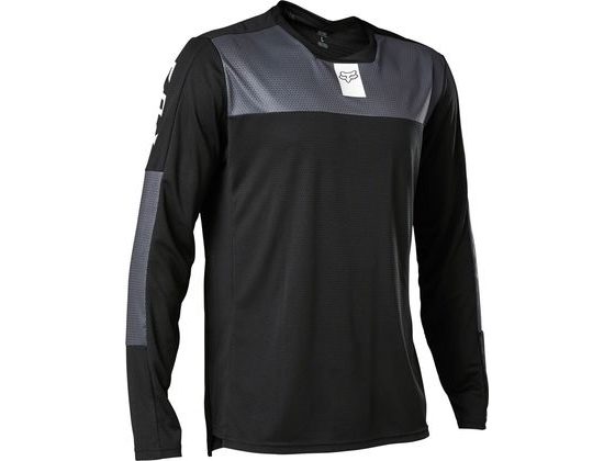 Pánský enduro dres FOX Defend Ls Jersey  - černý