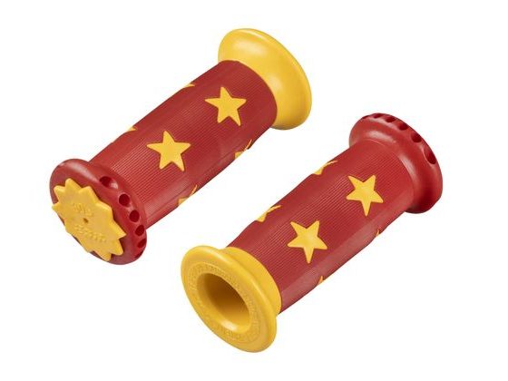 Gripy dětské STAR gumové, červeno-žlutá