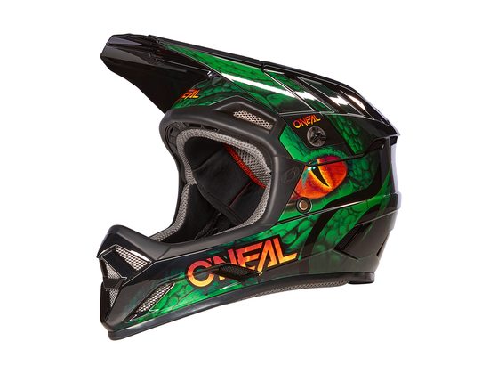 Integrální helma Oneal Backflip Viper - černo/zelená