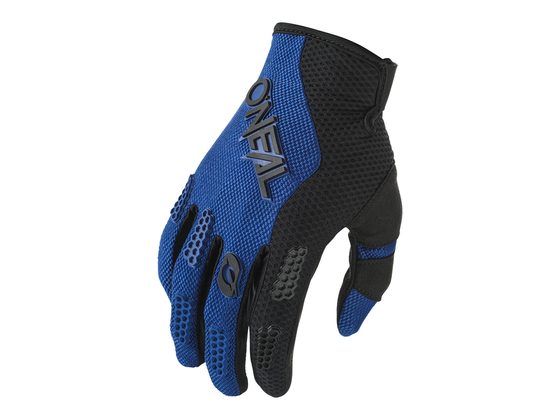 Dlouhoprsté rukavice O'NEAL ELEMENT RACEWEAR černá/modrá
