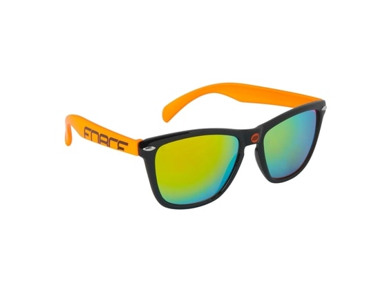 Brýle Force FREE černo - oranžové, oranž. laser skla