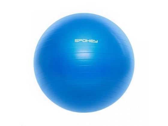 Gymnastický míč Spokey FITBALL III 75cm modrý s pumpičkou