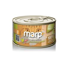 Marp Holistic Plus konzerva pre mačky – Kuracie paté s krevetami 70g