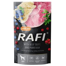 RAFI Paté hovädzie držky - vrecko pre psov 500g