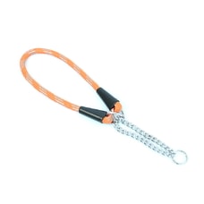 Aminela obojok lano - Séria G, veľkosť 10x45, oranžová/sivá