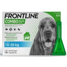 Frontline Combo spot-on dog M a.u.v. sol 3 x 1,34 ml, 10-20kg