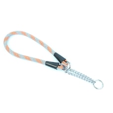 Aminela obojok lano - Séria G, veľkosť 14x60, sivá/oranžová