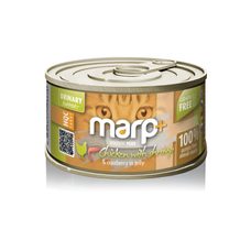 Marp Holistic Plus konzerva pre mačky – Kura s krevetami a brusnicami v želé 70g
