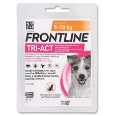 Frontline TRI-ACT spot-on pre psov S (1x1ml) 5-10kg