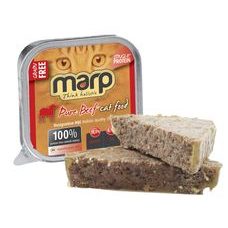 Marp Beef vanička pre mačky s hovädzím 100g exp 09/2023 10ks + 20ks ZADARMO