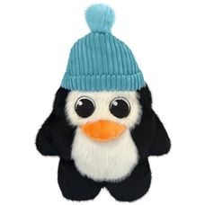 Kong Holiday Snuzzles vianočný plyšový tučniak S 16cm