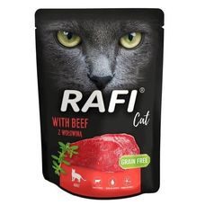RAFI Paté hovädzie - vrecko pre mačky 300g