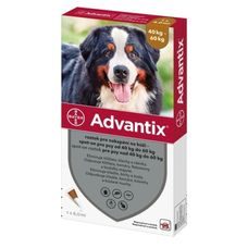 Advantix Spot On pre psov 40-60kg (6ml) exp. 3/23 zľava 50%