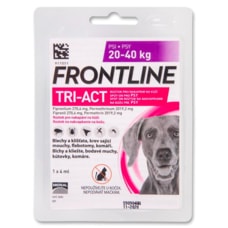Frontline TRI-ACT spot-on pre psov L (1x4ml) 20-40kg