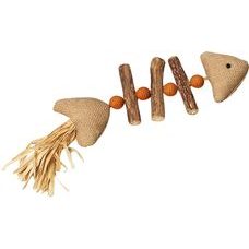 Nobby hračka pre mačky Rybia kosť s Matatabi 20 cm