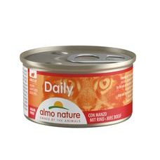 Almo Nature Daily Menu WET CAT - Kúsky s hovädzím 85g