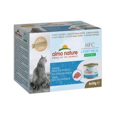 Almo Nature HFC Natural Light Meal Cat Megapack atlantický tuniak 4x50g EXP 02/2025 ZĽAVA 30%