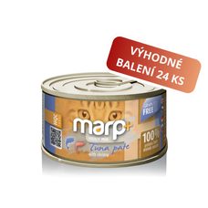 Marp Holistic Plus konzerva pre mačky – Tuniakové paté s krevetami 24x70g