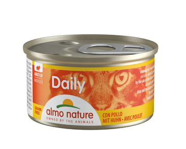 ALMO NATURE DAILY MENU WET CAT - PENA S KURAŤOM 85G