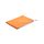 Aminela cestovná deka S 80x60cm oranžová/sivá