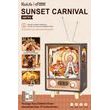 RoboTime 3D Dřevěné puzzle Karneval při západu slunce