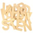 Bigjigs Toys Dřevěná abeceda velká písmena