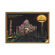 Škrabací obrázek barevný Taj Mahal 40,5x28,5cm A3 v sáčku