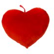 Plyšový polštář, srdce, cca 35 cm,