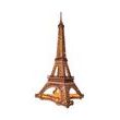RoboTime 3D Dřevěné puzzle Rolife Noc Eiffelovy věže svítící