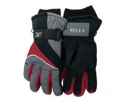 Dětské zimní rukavice Bella Accessori 9011S-10 tmavě šedá