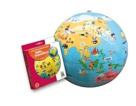 Nafukovací globus 30 cm - Malý cestovatel