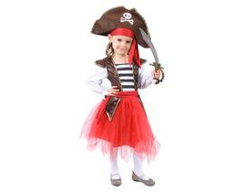 Dětský kostým pirátka (M) e-obal