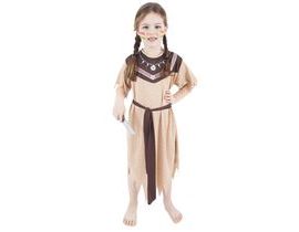 Dětský kostým Indiánka s páskem (S)