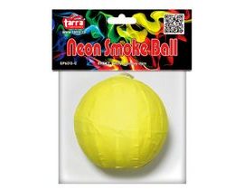 Dýmovnice žlutá 1ks Neon Smoke Ball
