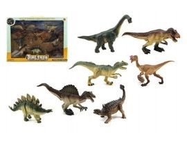 Dinosaurus plast 8ks v krabici 46x34x7cm
