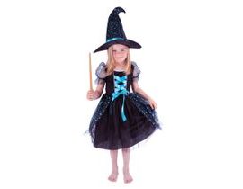 Dětský kostým čarodějnice Agáta/Halloween (M) e-obal