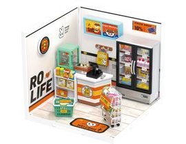 RoboTime miniatura domečku Obchod se zásobami