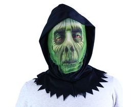 Maska zelená textilní