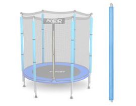 Horní sloupek na trampolínu s vnější sítí 4,5 ft modrý Neo-Sport
