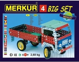 Stavebnice MERKUR 4 40 modelů 602ks