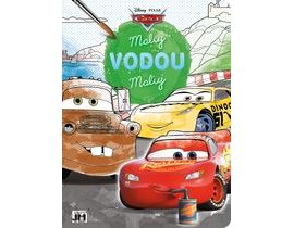 Omalovánka A4 Maluj vodou Cars